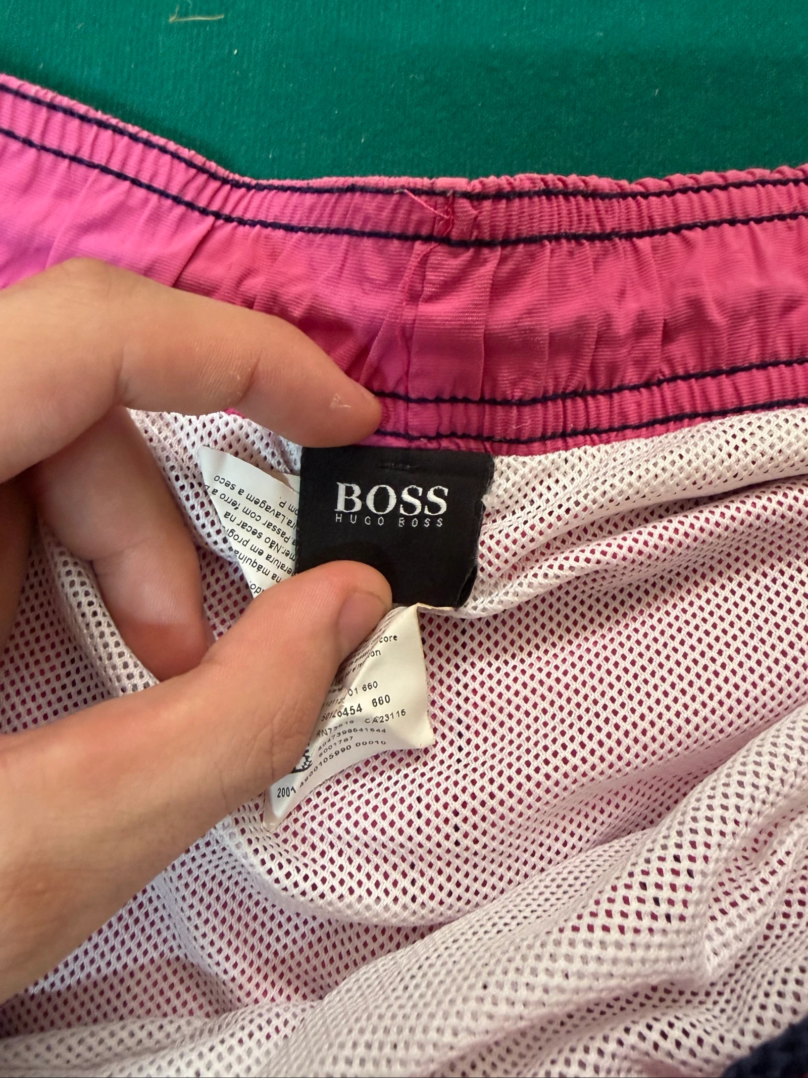 Maillot de bain Hugo Boss Vintage Rose Y2K – photo 3